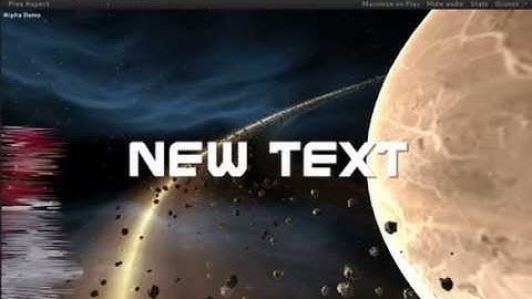 Glitch shader for Unity3D