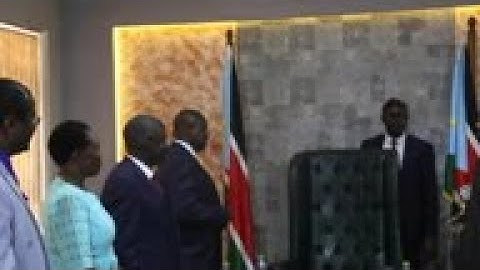 Rebel leader meets South Sudan