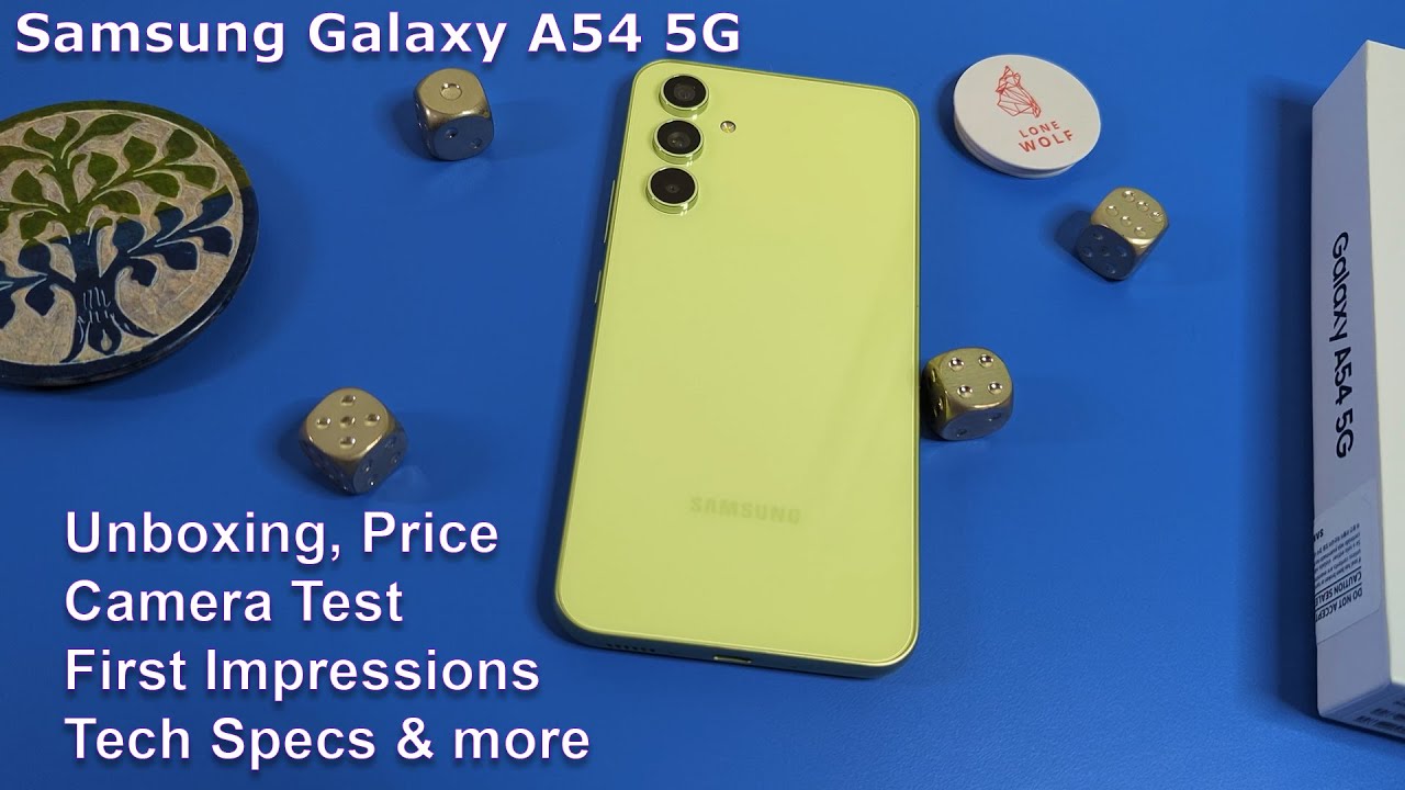 Samsung Galaxy A54 5G Unboxing, Hands On & First Impressions