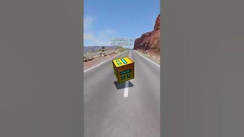 Geometry Dash 3D 😂 #shorts