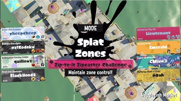 Zip-to-It-Zipcaster Challenge mode gameplay - Splatoon 3