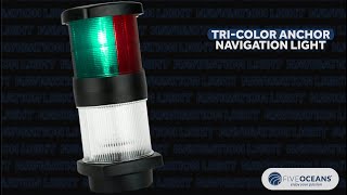 Tri Color Anchor Navigation Light  BY: FIVEOCEANS FO2071