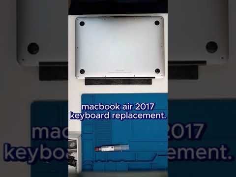 macbook air 2017 a1466 замена клавиатуры.