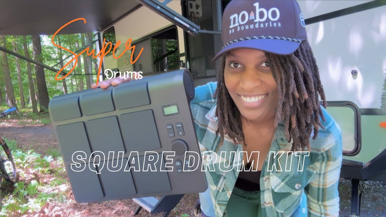 Travel Electric Drum Kit | OYAYO Portable Table Drum Set | NoBo