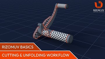 RizomUV Basics (2024): Cutting & Unfolding Workflow