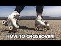 How to do a CROSSOVER on ROLLER SKATES!