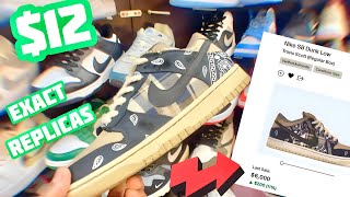 Sneaker Shopping 👟 At FAKE DESIGNER MARKET IN VIETNAM 🇻🇳 | 😳 $20 Fake Shopping Spree 🤑