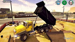 Kamyon ile Oyun Parkına Kum Taşıyoruz - Construction Simulator 2 -Gameplay screenshot 4