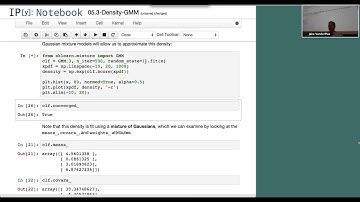 Jake VanderPlas: GMM (Gaussian Mixture Models) tutorial for Astronomy in python