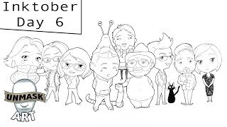 Inktober LIVE 2019 Day 6