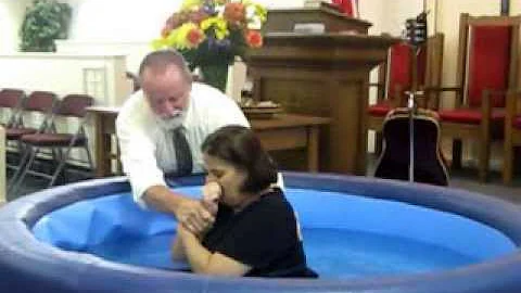 Jenny Worrell's Baptism