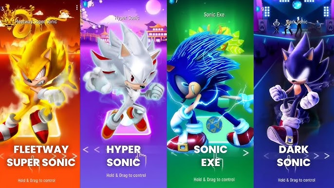 Stream Dark The Hedgehog  Listen to DARK HYPER SONIC playlist