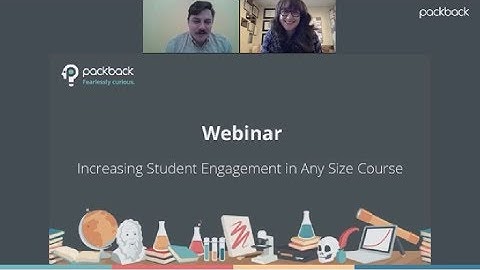 Packback Webinar: Increasing Student Engagement in Any Size Course