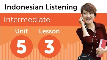 Learn Indonesian | Listening Practice - Finding a Book in Indonesia