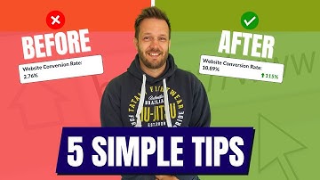 Improve Website Conversion Rates - 5 big tips!