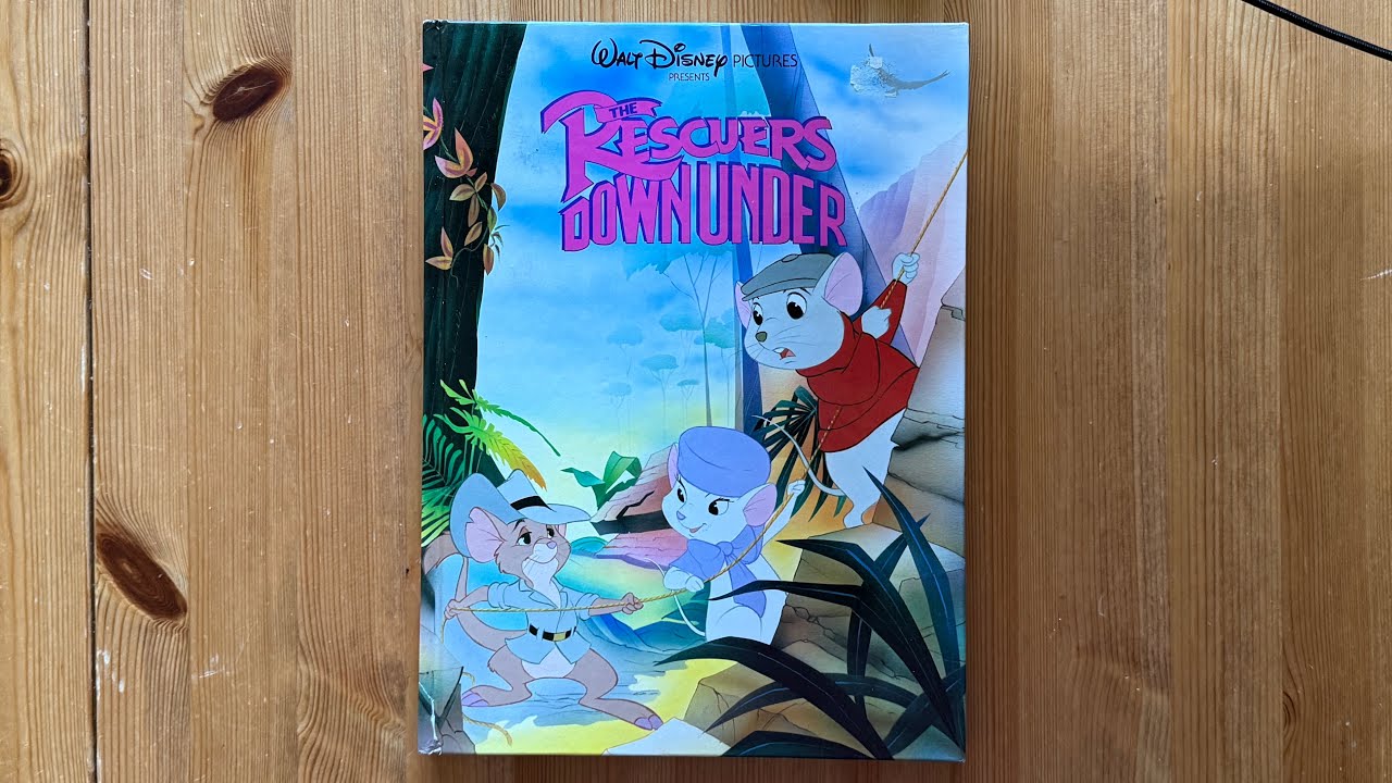 Ash reads The Disney Classic The Rescuers Down Under