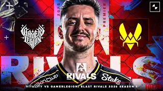 VITALITY vs GAMERLEGION || BLAST Rivals 2026 Season 1 || SEMIFINAL || BO3 || HIGHLIGHTS
