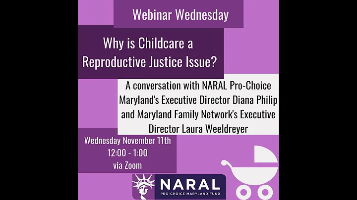 Webinar Wednesday: Why is Childcare a Reproductive...