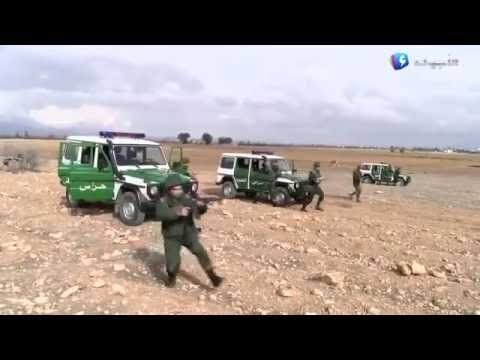 PK Funny الدرك الوطني يلقي القبض على مروجي المخدرات بالحدود المغربية الخارجون عن القانون