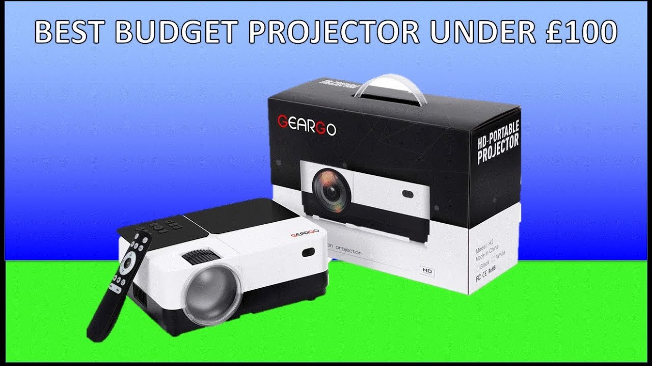 Best Budget Projector You Can Buy On Amazon sub £100 unboxing GEARGO