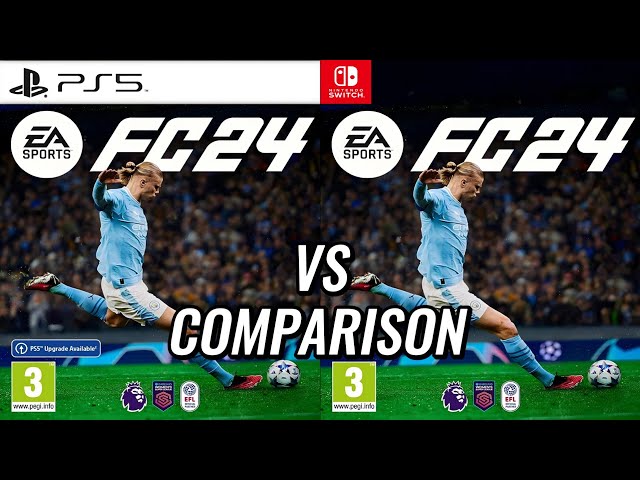 EA FC 24 PS5 Vs Nintendo Switch - YouTube