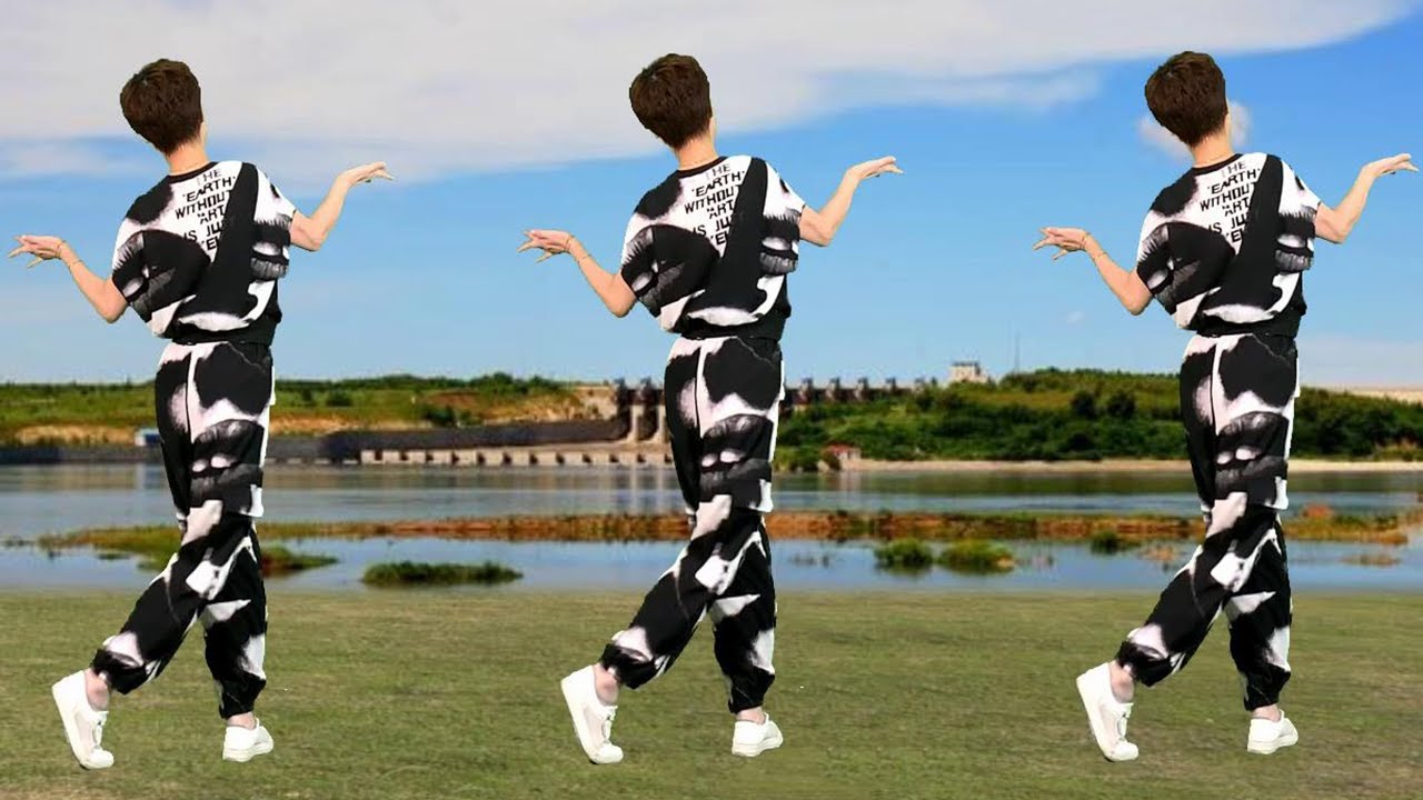 暖心歌曲廣場舞《明天會更好》給你的都是真心的面孔，附教學【笑春風廣場舞】