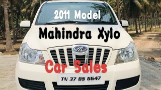 Mahindra Xylo Diesel Engine 2011 Model Car Sales in Tamil