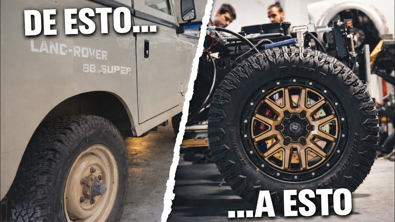 ASÍ SE PREPARA UN LAND ROVER 88 PARA V8