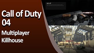 Call of Duty 4 multiplayer game play Killhouse (cod 4 with nuclear bombs)
