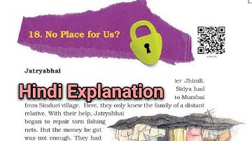 Class 5 EVS | Chapter 18 | No Place for Us | Part 3 | NCERT