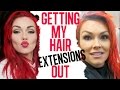 My Hair Story: Getting My Extensions Out