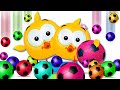 Lucky ducky soccer ball game  learn colors good manners  more rhymes for kids  cartoon candy
