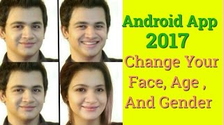 Transform your face Into beautiful smile, Get younger Or Older, Change Gender. Best App 2017 screenshot 2