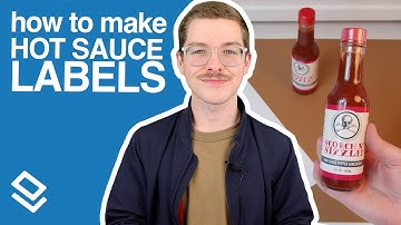 Making HOT SAUCE LABELS in 5 Steps! 🔥🌶 | OnlineLabels