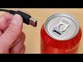 I Made A Coke Can USB Portable Power Bank Phone Charger 