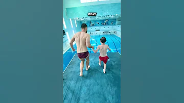 Son And Dad At The Swimming Pool Part 1 Swimming Waterpark Sonanddad 