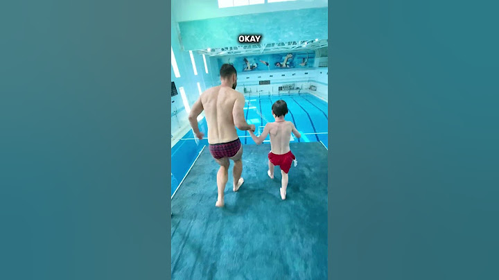 Son and Dad at the swimming pool 😳 Part 1  #swimming #waterpark #sonanddad