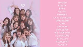 IZ*ONE BEST SONGS PLAYLIST 2021  ----  \\