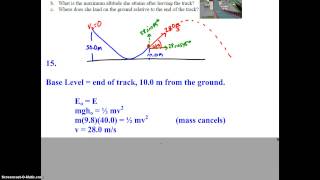 College Physics Work, Power & Energy Problem Set #15