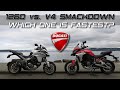 Ducati Multistrada V4 vs. 1260 Smackdown // Which Bike is Fastest?