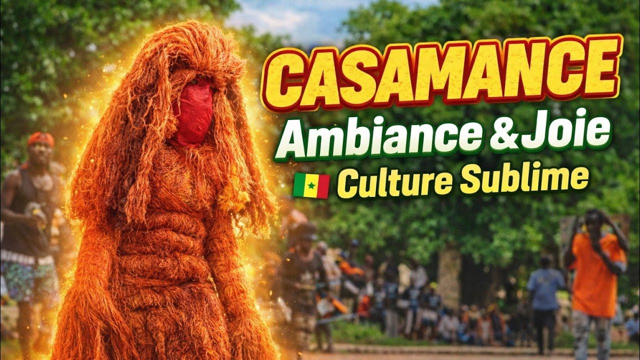 Casamance ambiance & joie culture manding Kankurang 