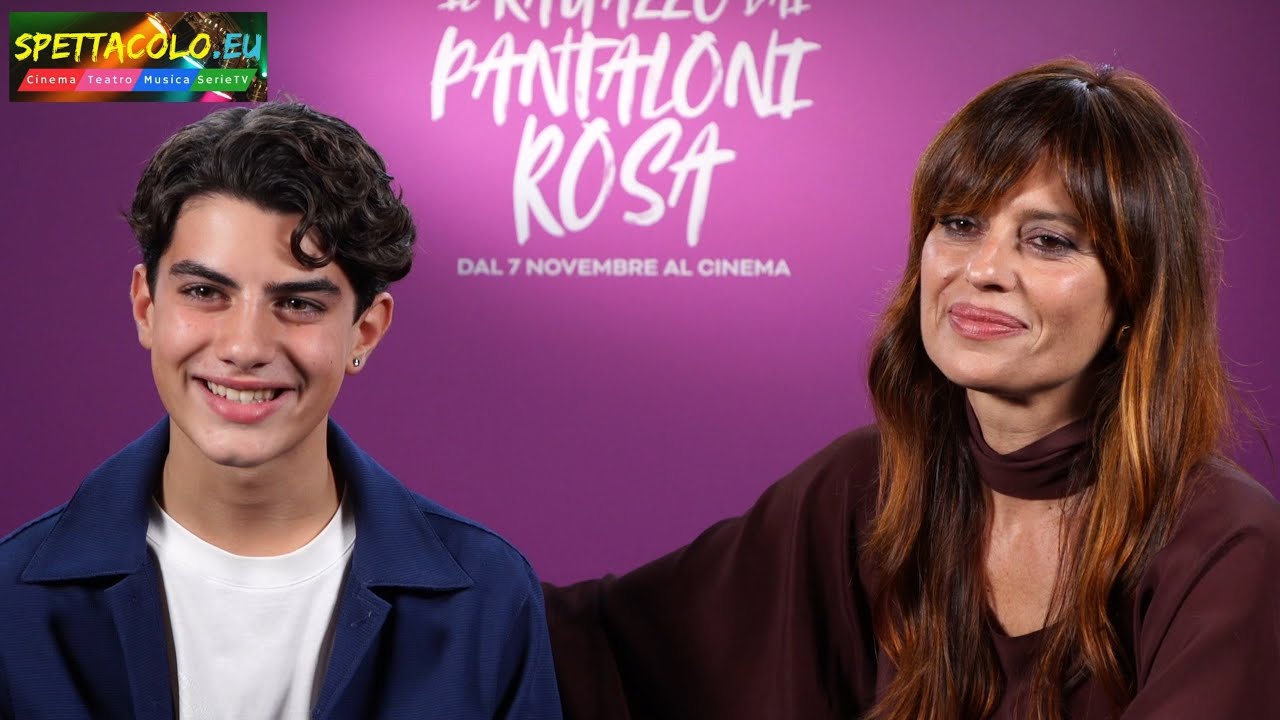 Samuele Carrino e Claudia Pandolfi, intervista Il ragazzo dai pantaloni ...