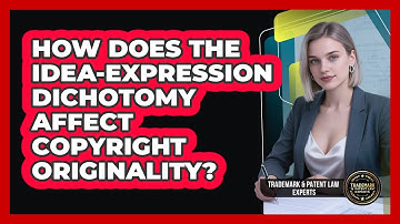 How Does The Idea-expression Dichotomy Affect Copyright Originality?