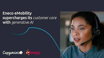 Eneco eMobility supercharges its customer care with generative AI