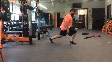 Split Squat ISO Hold - Heel Up