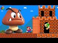  live super mario bros but everything mario touches turns into realistic  game animation