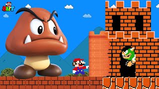 🔴 [LIVE] Super Mario Bros. but everything Mario touches turns into REALISTIC? | Game Animation