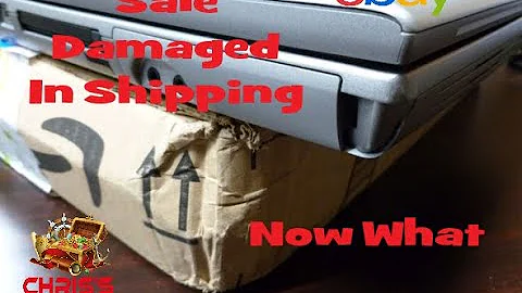 eBay Sale Damaged In Shipping "Now What"