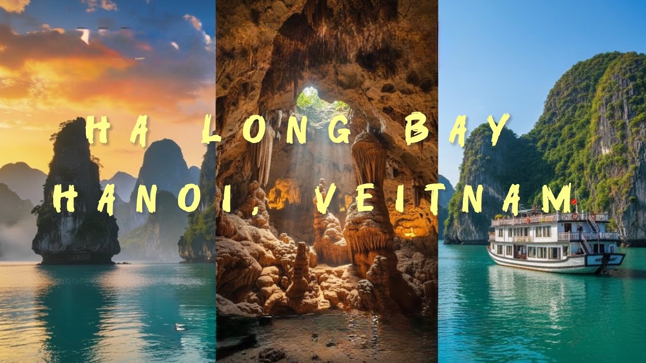 Ha Long Bay Travel Vlog ! Vietnam Trip Day 2 ! Cruise & Island Views ! Boating, Caves, & Cruise