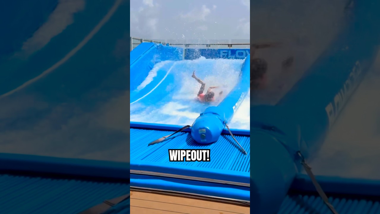 Flow Rider 💦 #lifeaswegomez #cruise #familyvlog